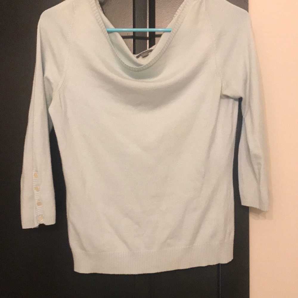 Light blue Banana Republic sweater